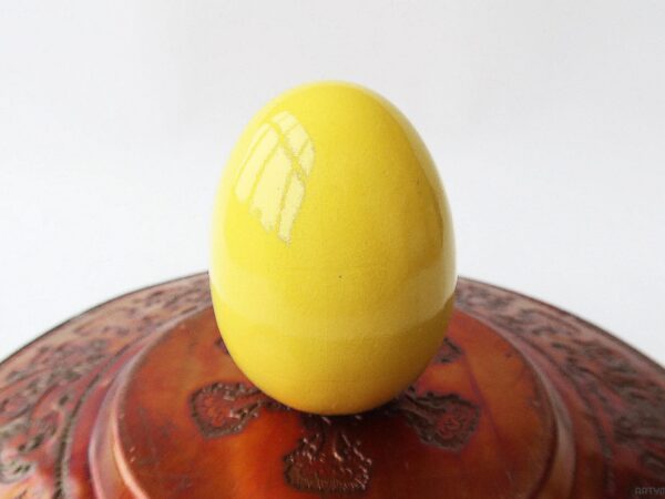 Jajo Ceramiczne Żółte 2