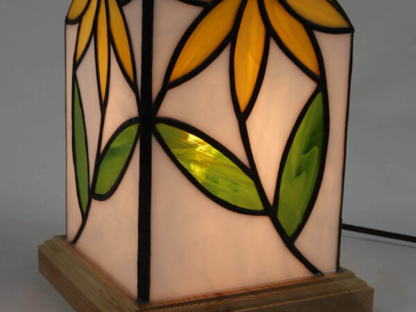 Lampa witrażowa Sunflower 1